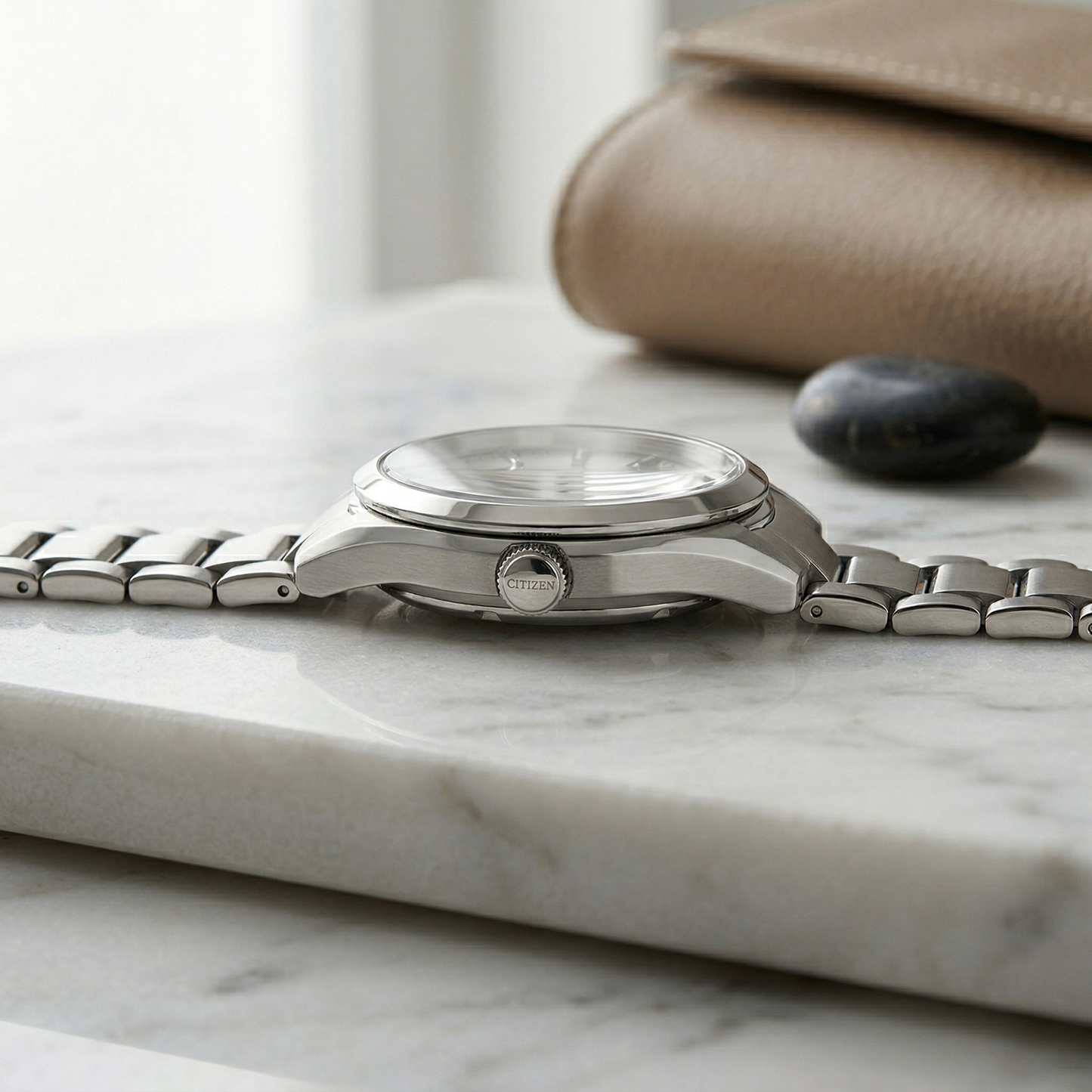Citizen Skeleton Automatic Style Silver Case Steel Bracelet