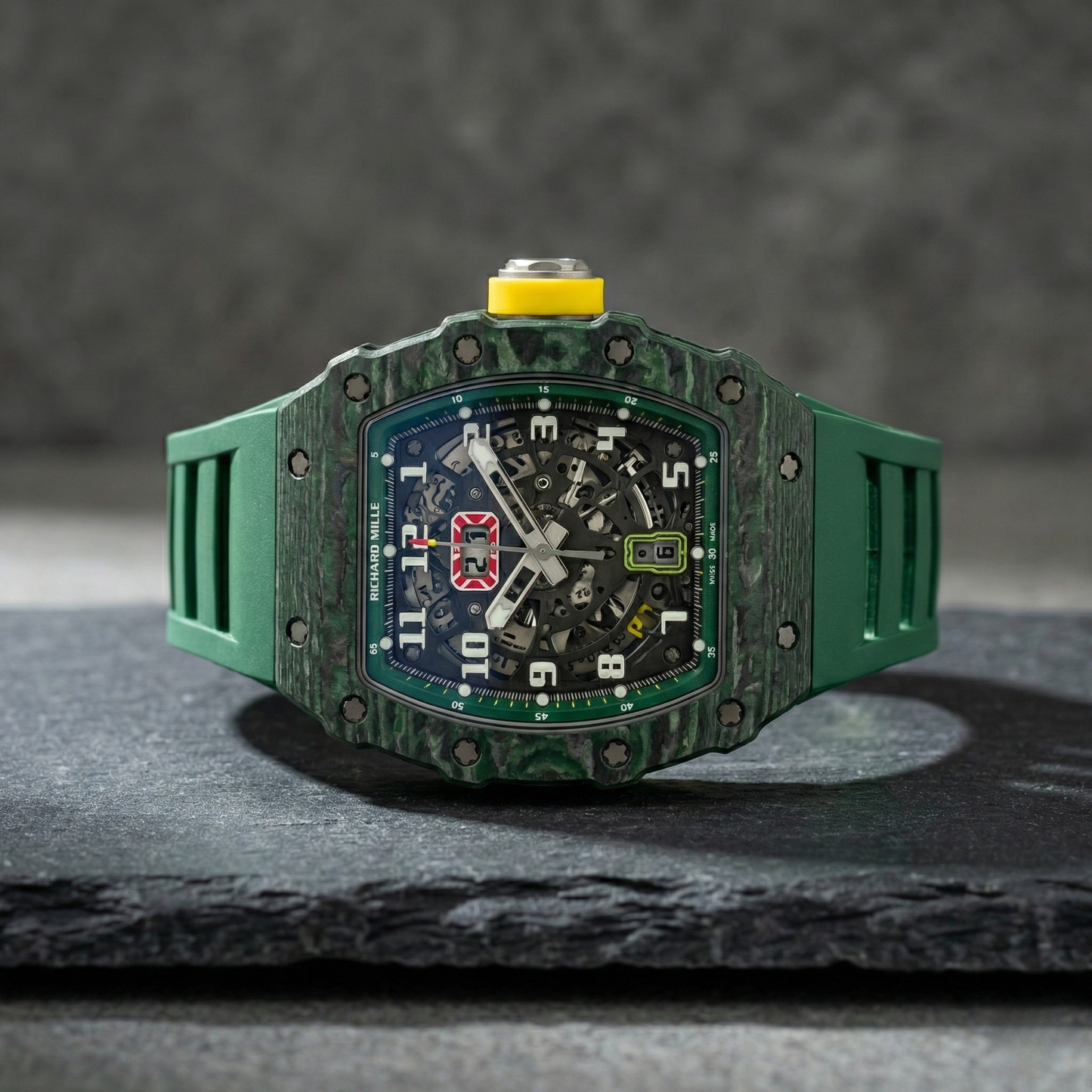 Richard Mille Carbon Green – Skeleton Automatic