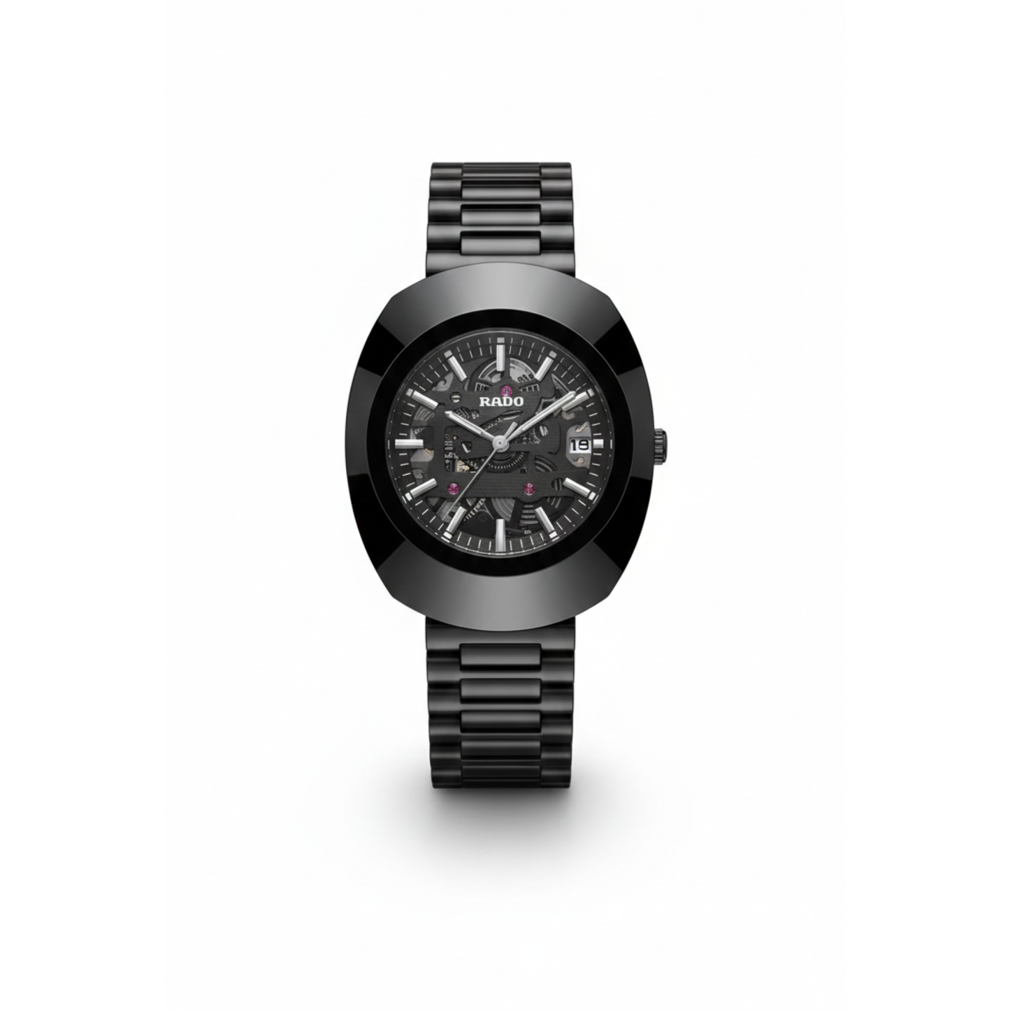 Rado Diastar Black - Skeleton Dial