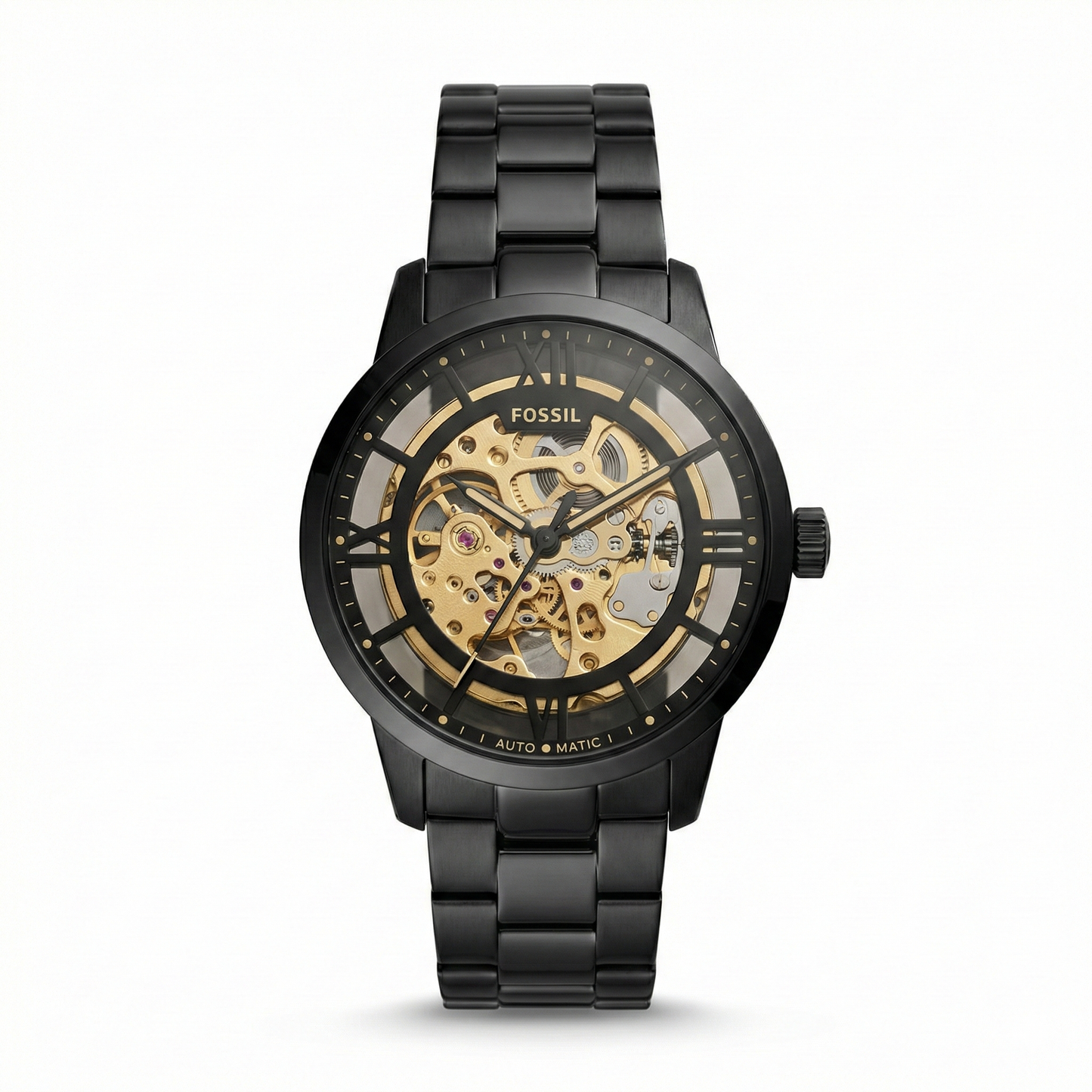 Fossil Townsman Chain Skeleton – Black Steel