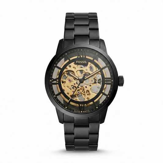 Fossil Townsman Chain Skeleton – Black Steel