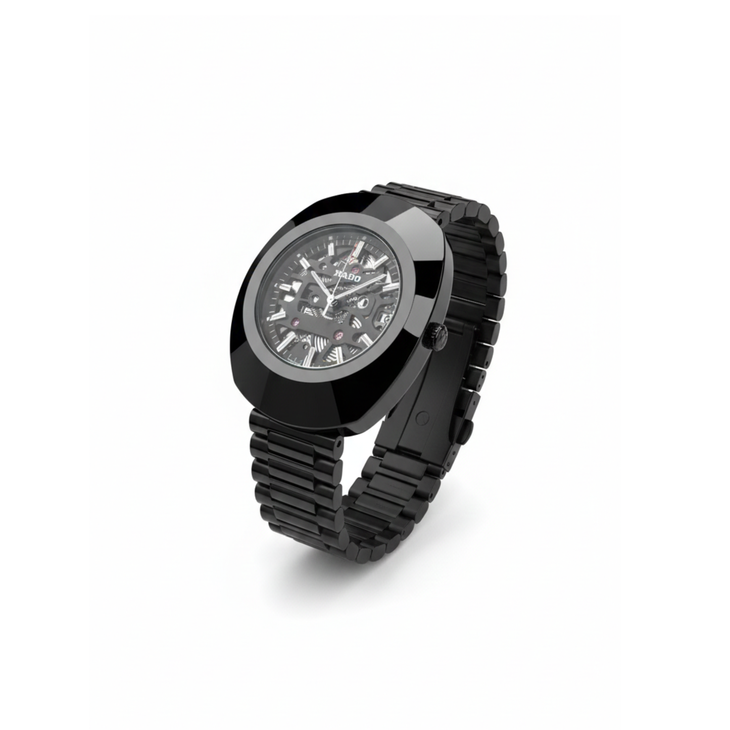Rado Diastar Black - Skeleton Dial