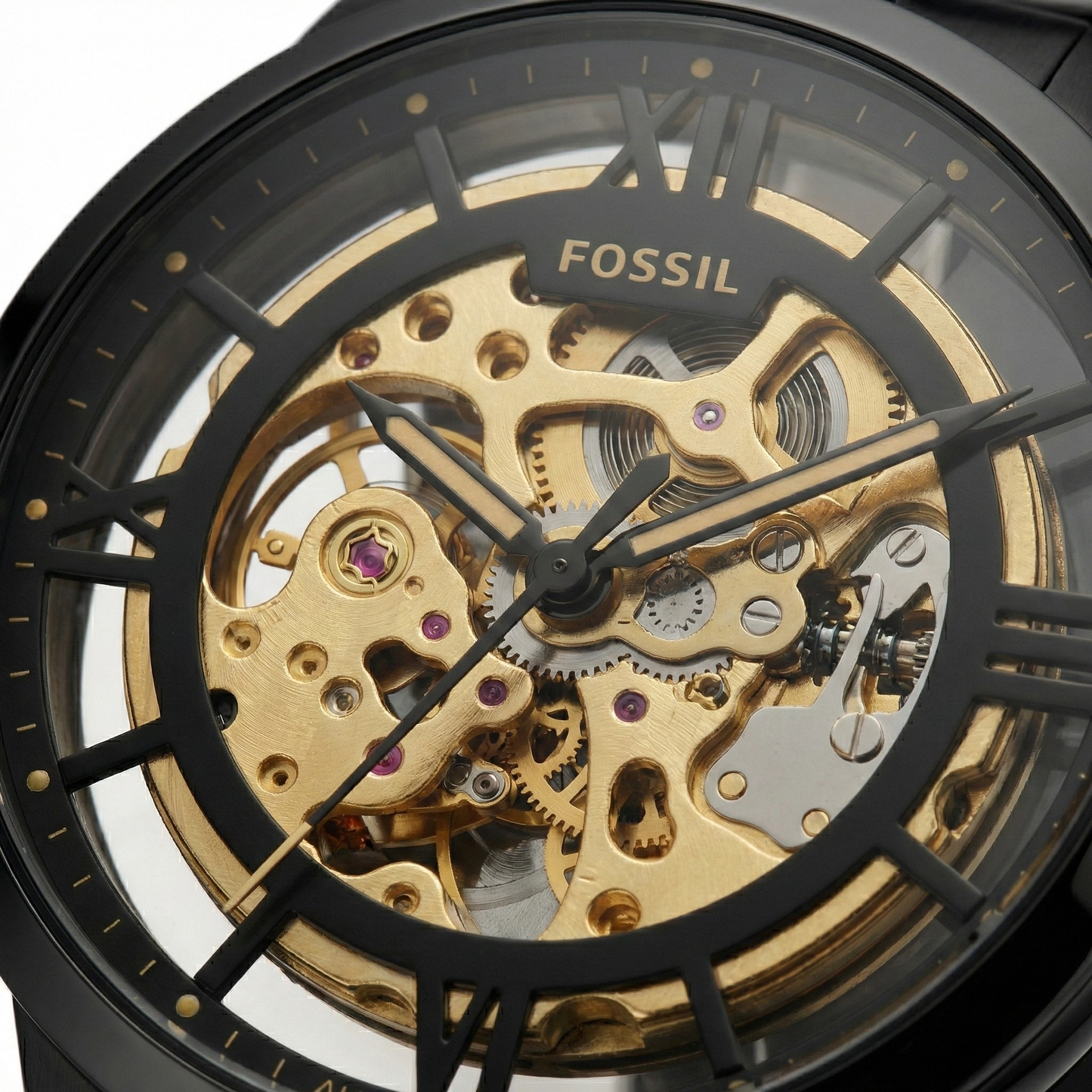 Fossil Townsman Chain Skeleton – Black Steel