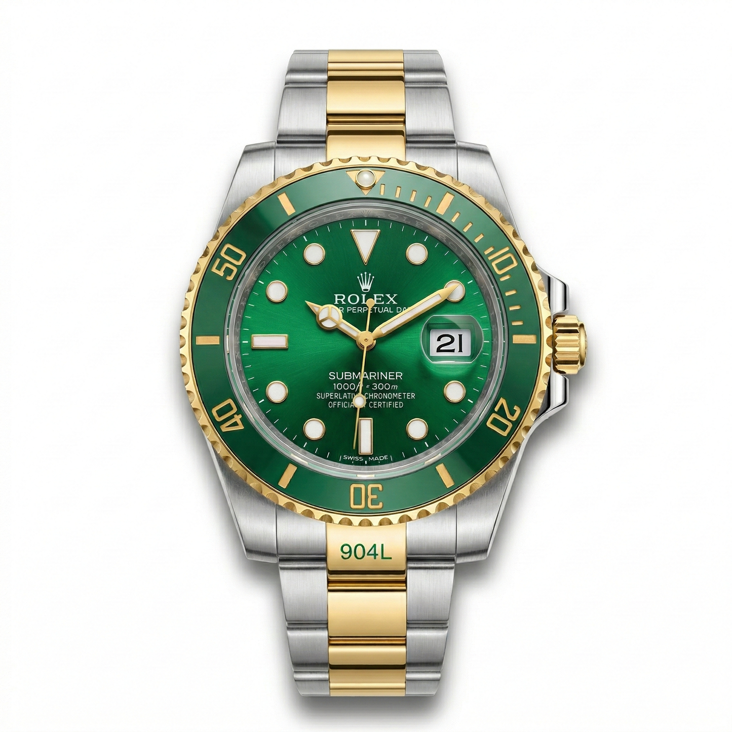 Rolex Oyster Perpetual Submariner – Green Dial Two-Tone Variant