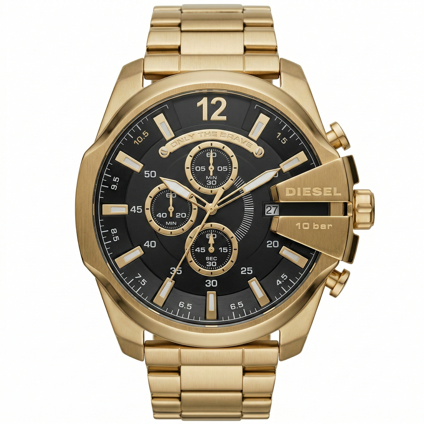 Diesel Only The Brave – Gold Black Chronograph