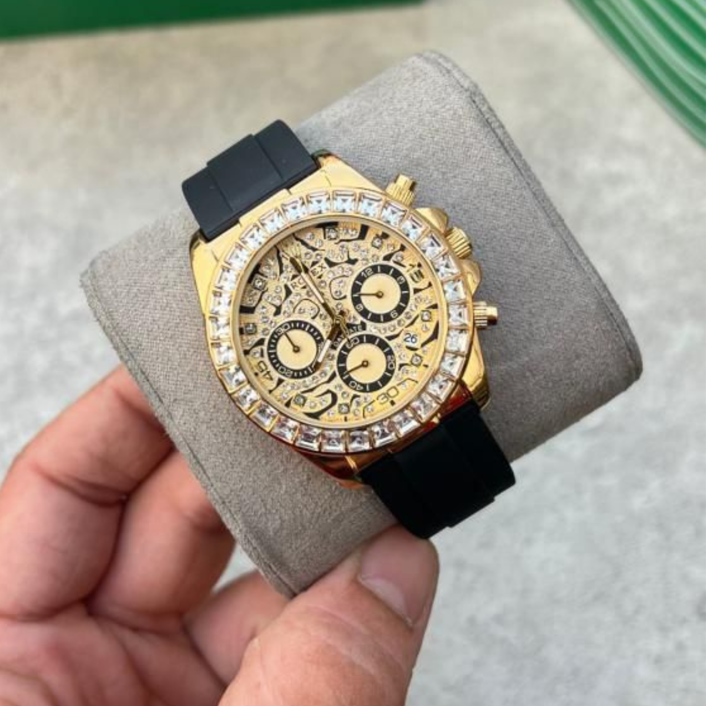 Rolex Daytona “Eye of the Tiger” – Gold Diamond Edition