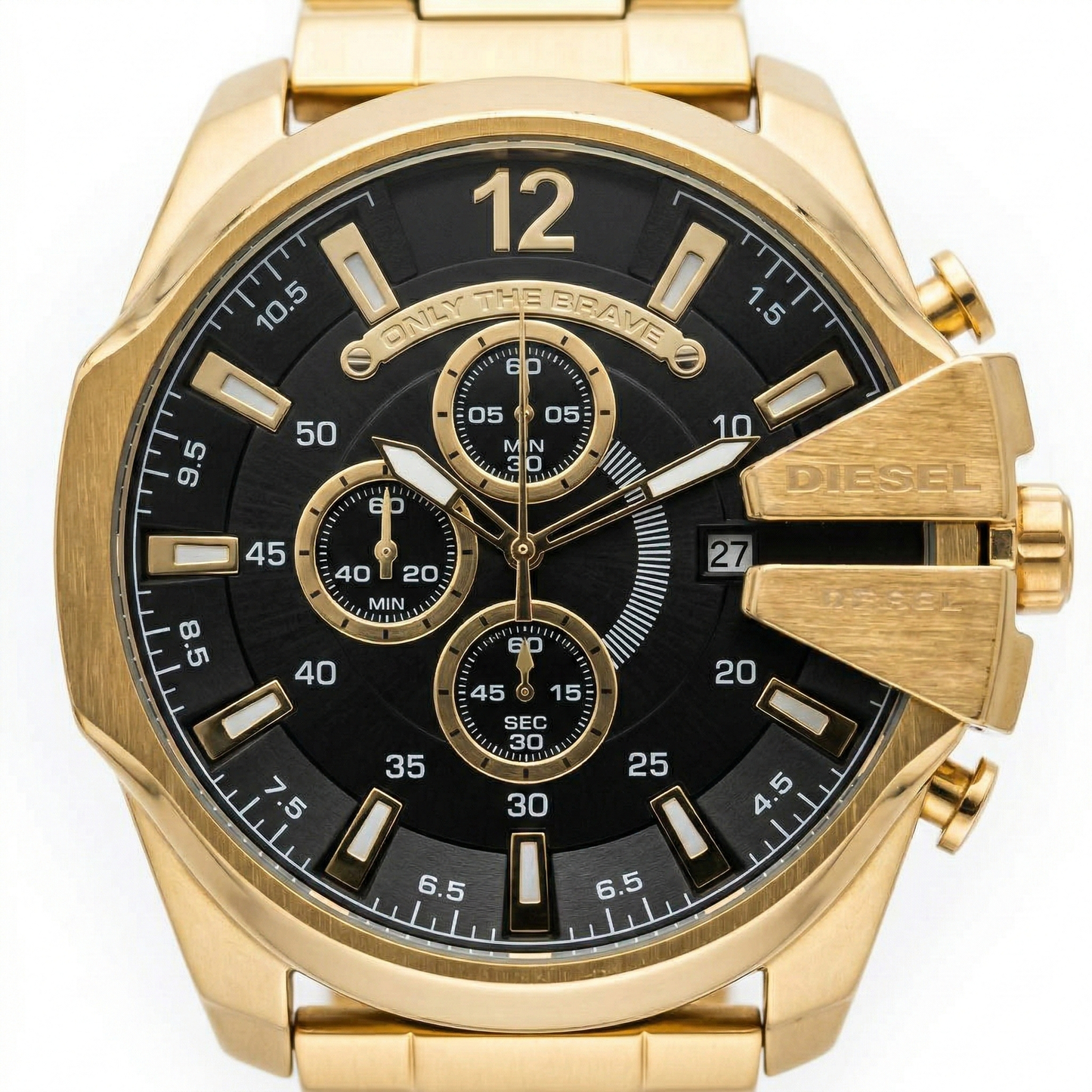 Diesel Only The Brave – Gold Black Chronograph