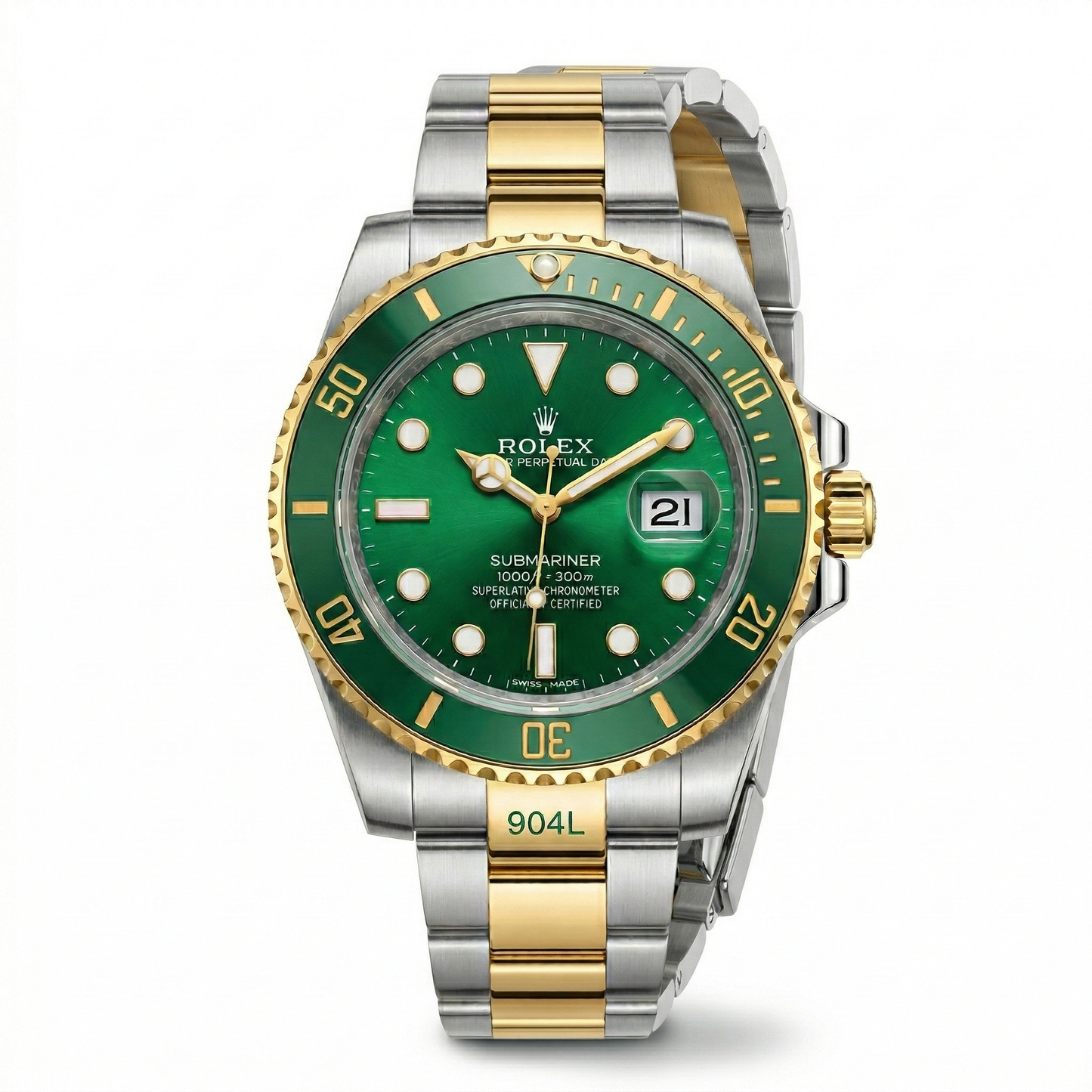 Rolex Oyster Perpetual Submariner – Green Dial Two-Tone Variant