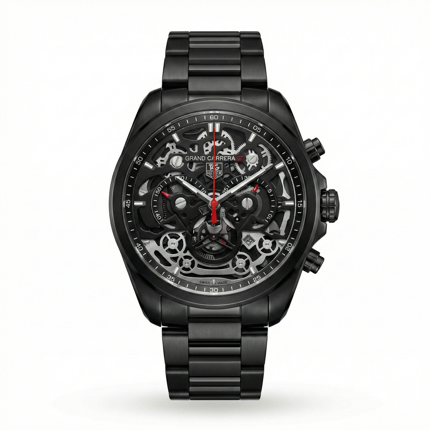 Tag Heuer CR7 B1B2 Skeleton Chronograph – Black Steel