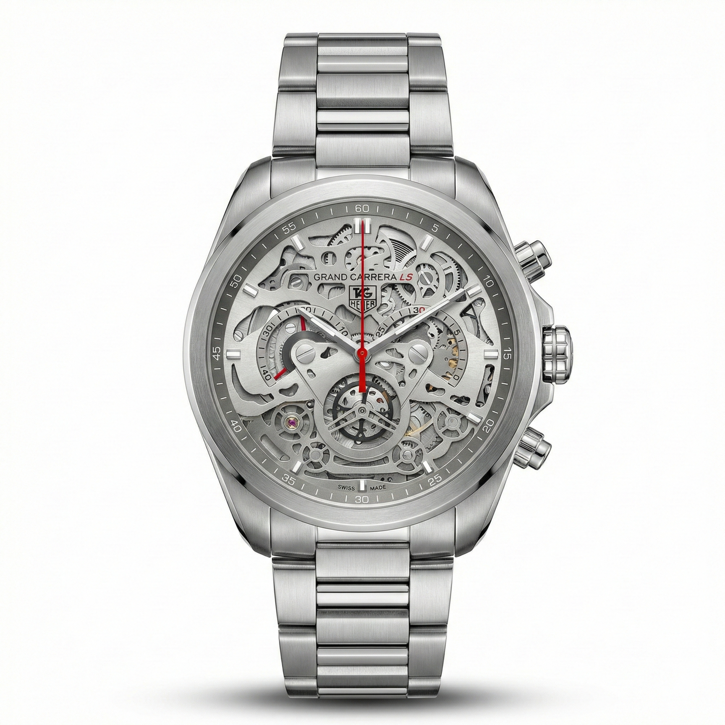 Tag Heuer - Luxury Open Dial Chronograph – Silver Edition