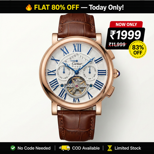 Cartier Ballon Automatic – Rose Gold Open Heart