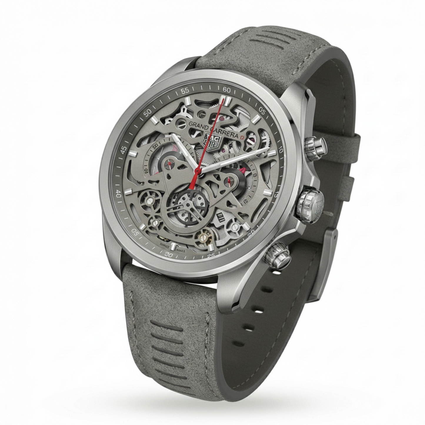 Tag Heuer CR7 G1 Skeleton Chronograph – Matte Grey