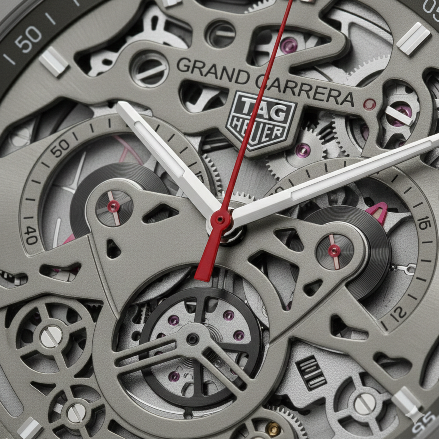 Tag Heuer CR7 G1 Skeleton Chronograph – Matte Grey