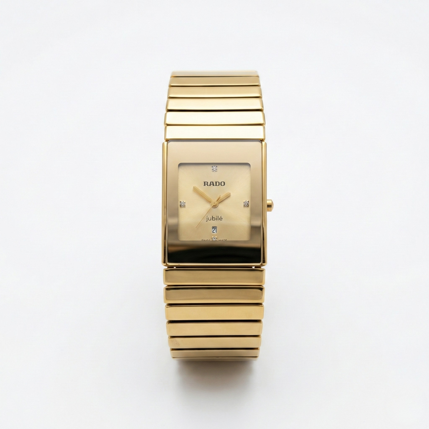 Rado Jubile Gold Rectangular – Diamond Dial