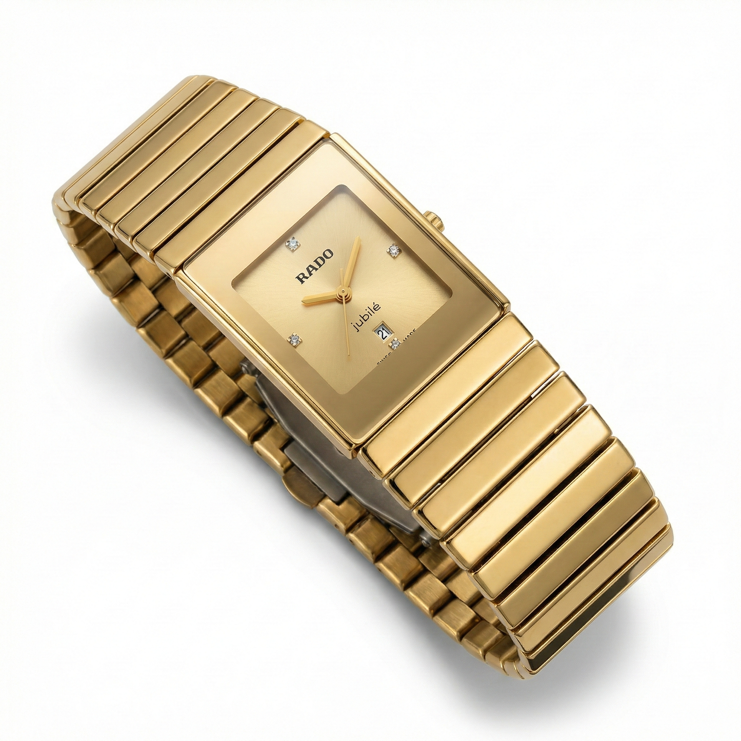 Rado Jubile Gold Rectangular – Diamond Dial