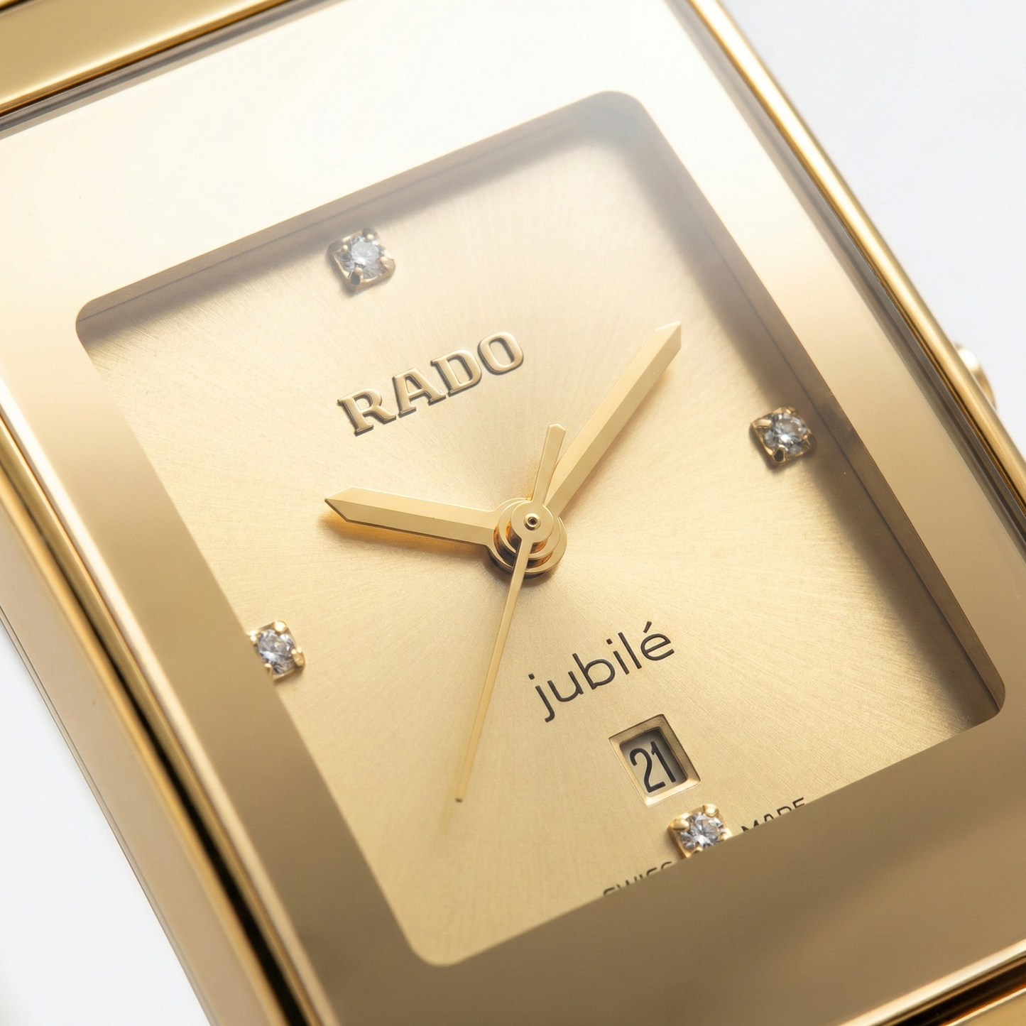 Rado Jubile Gold Rectangular – Diamond Dial