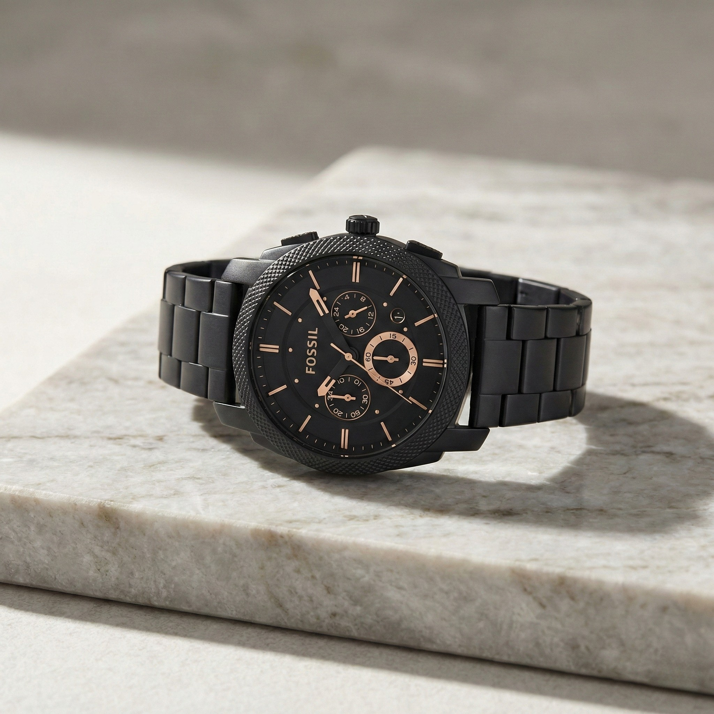 Fossil FS4656 – Black Chronograph
