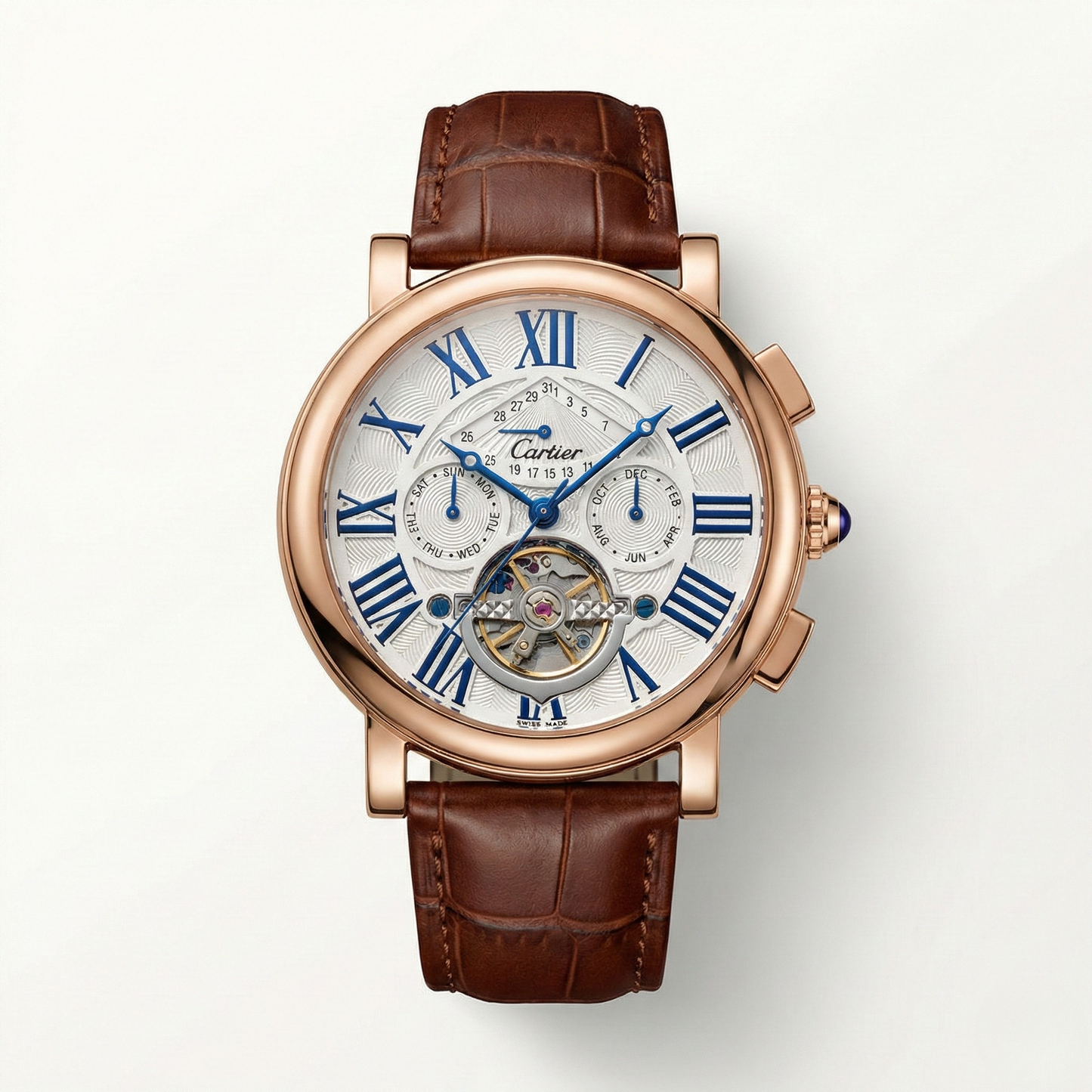 Cartier Ballon Automatic – Rose Gold Open Heart