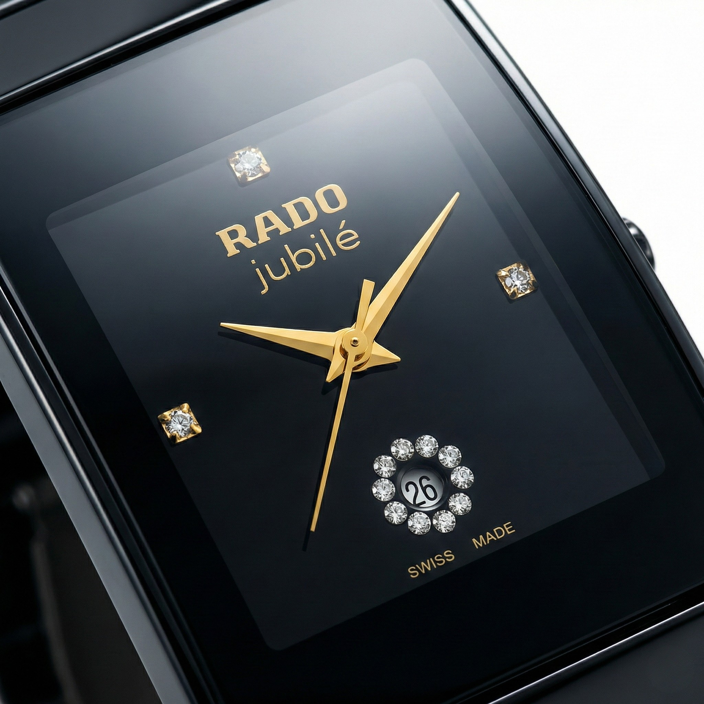 Rado Jubile Square Black – Diamond Dial