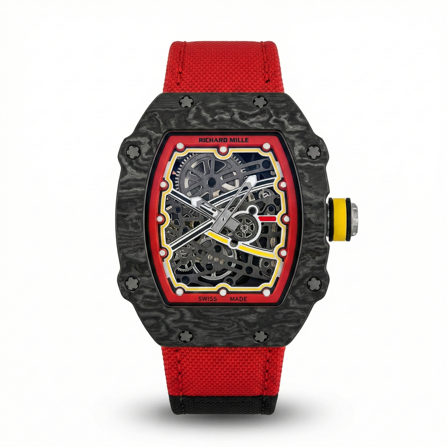 Richard Mille Carbon Red – Skeleton Automatic