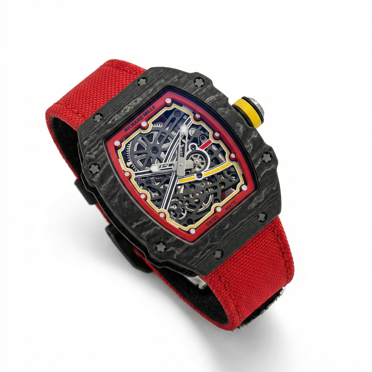 Richard Mille Carbon Red – Skeleton Automatic