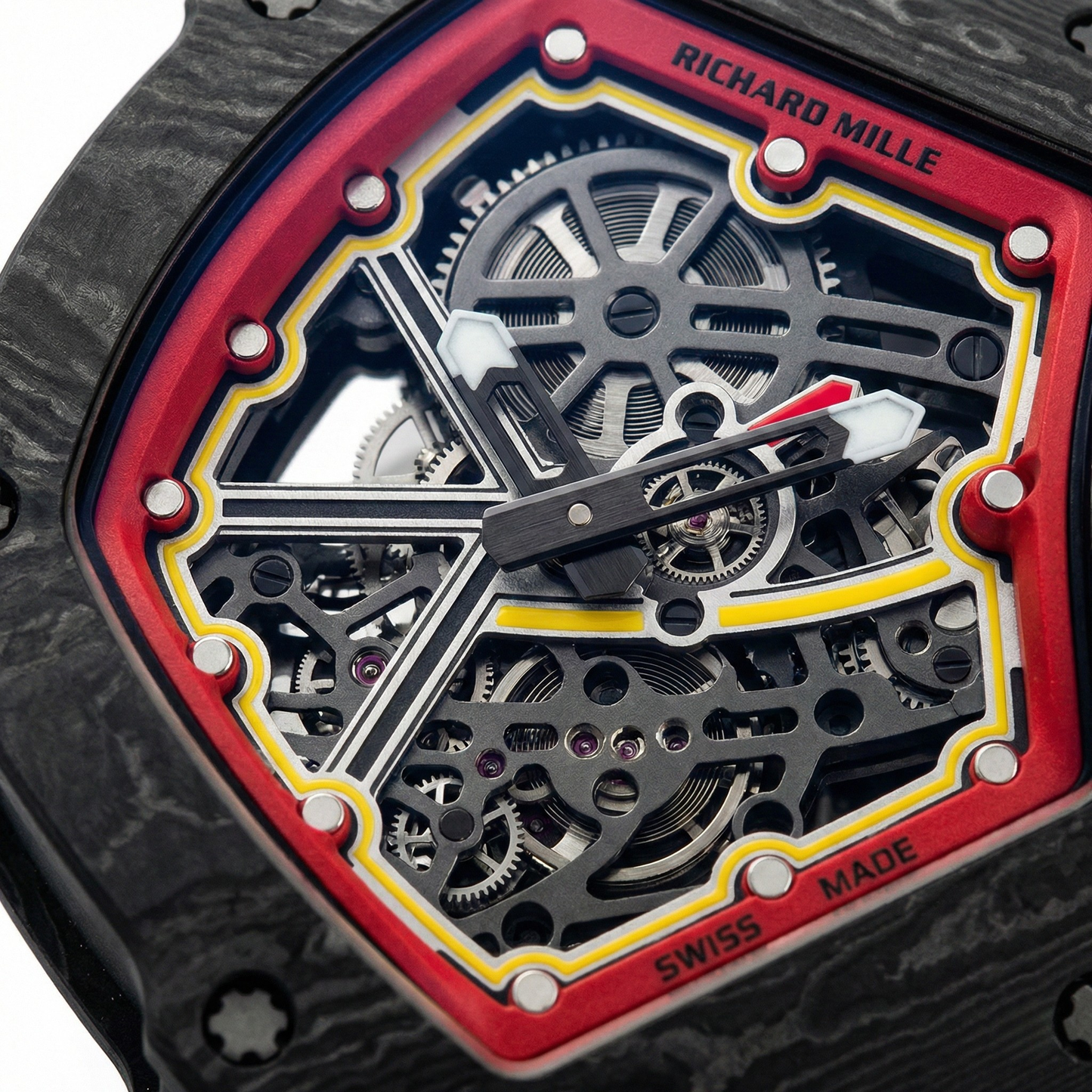 Richard Mille Carbon Red – Skeleton Automatic