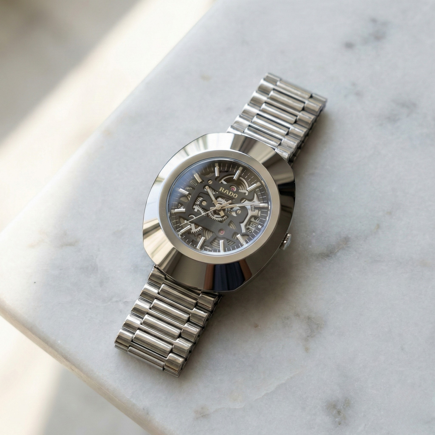 Rado Diastar Silver - Skeleton Dial