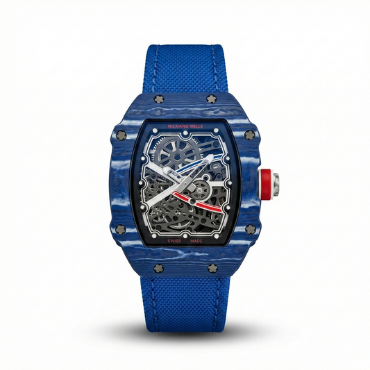 Richard Mille Carbon Blue – Skeleton Automatic