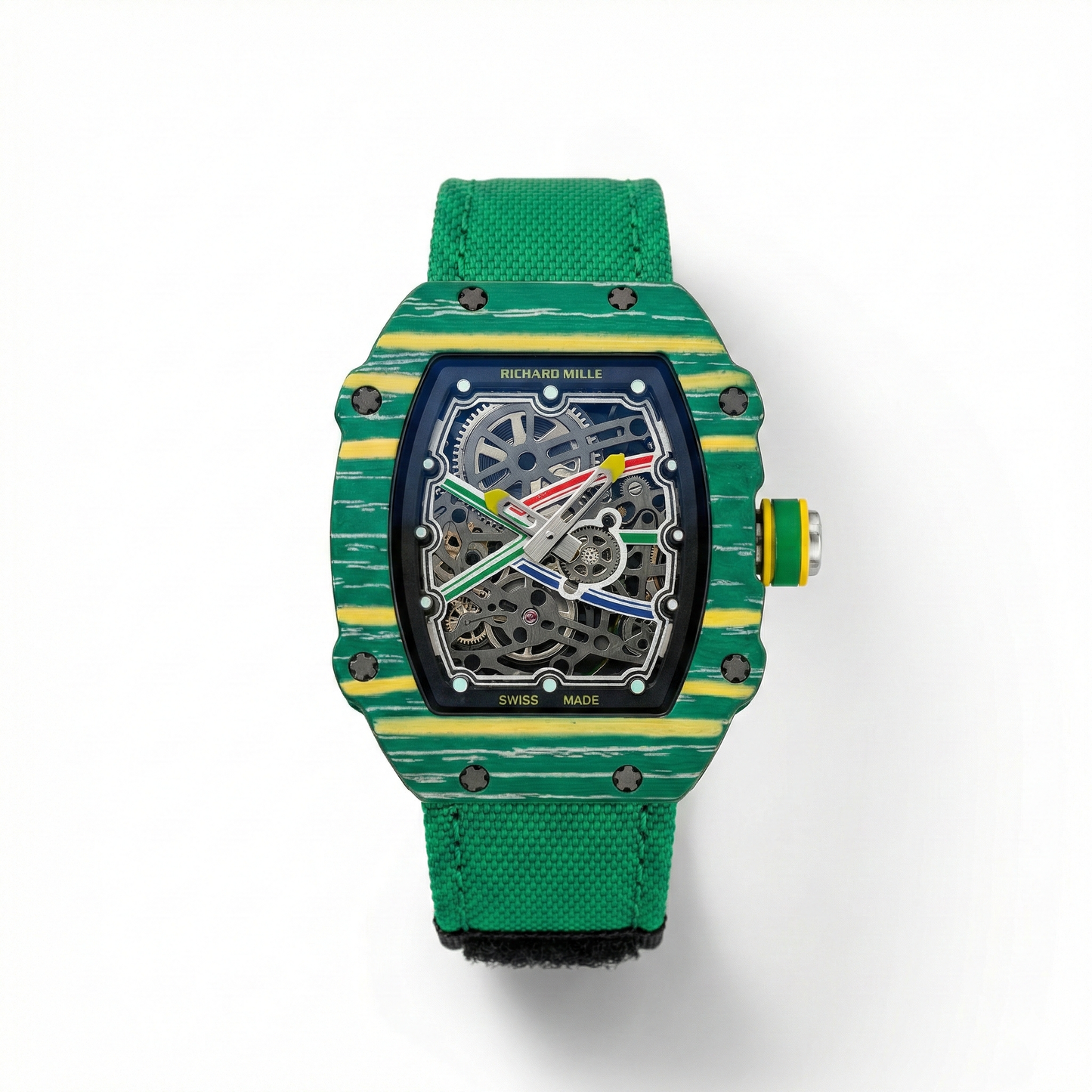 Richard Mille Carbon Green – Skeleton Automatic