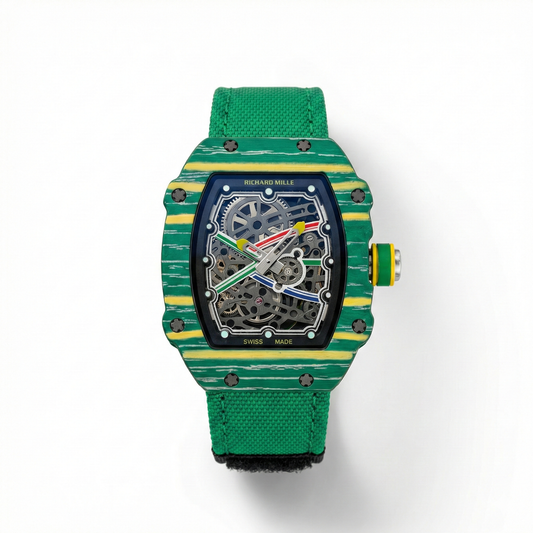 Richard Mille Carbon Green – Skeleton Automatic