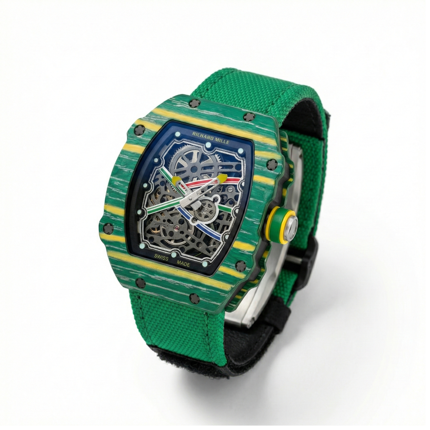 Richard Mille Carbon Green – Skeleton Automatic