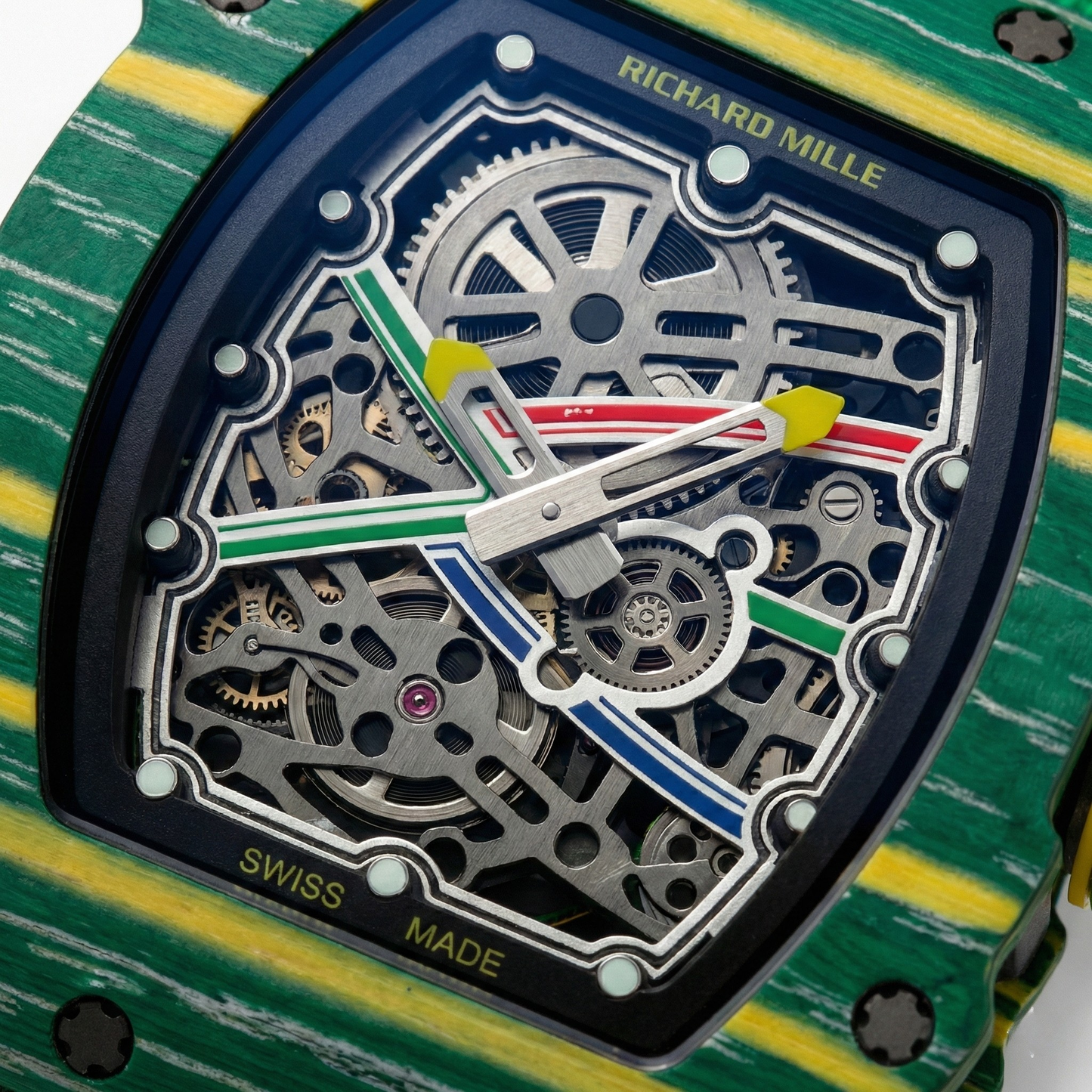 Richard Mille Carbon Green – Skeleton Automatic