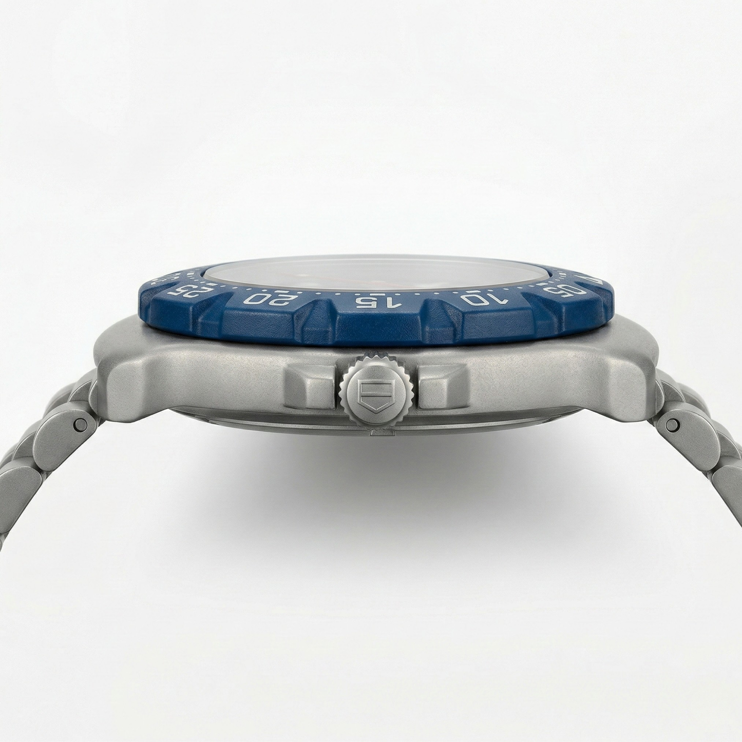 Tag Heuer Formula 1 Solargraph Blue Dial Grey Case Steel Bracelet