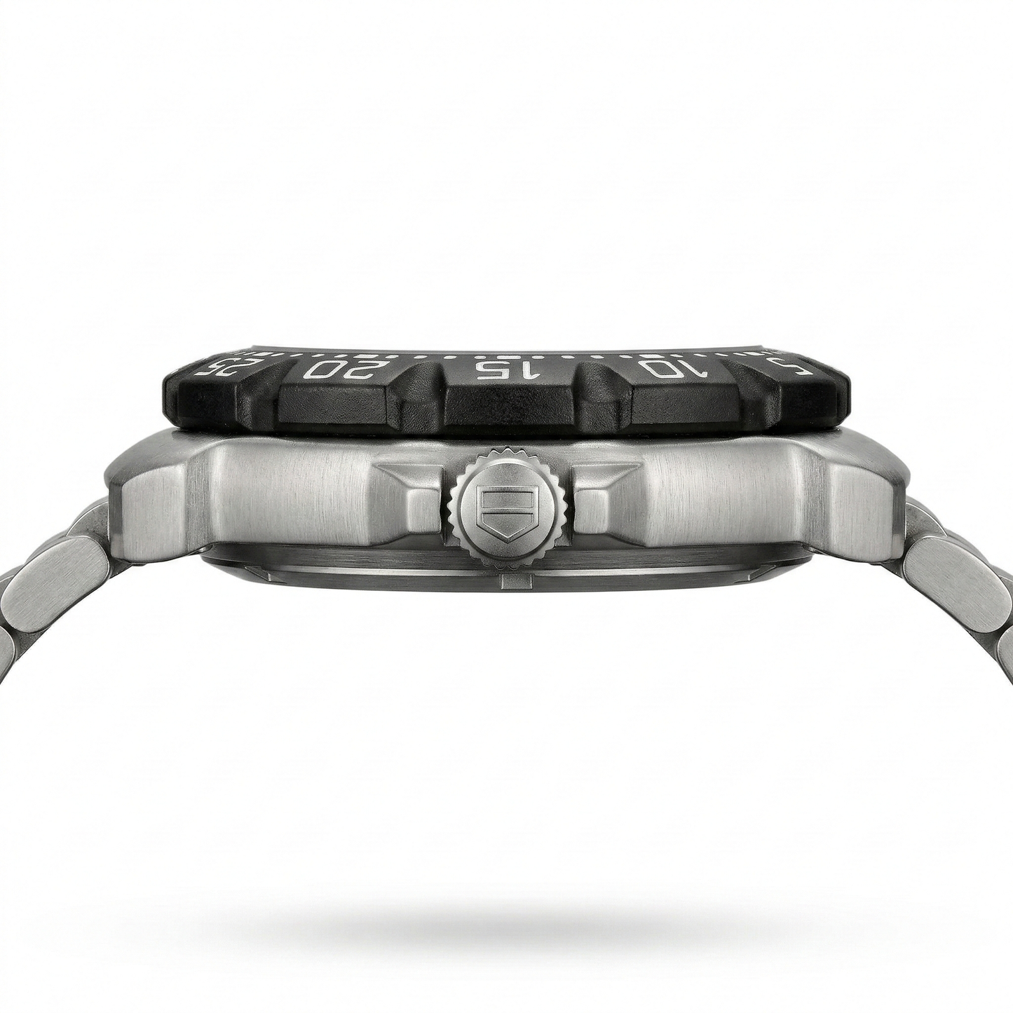 TAG Heuer Formula 1 Solargraph Black Dial Silver Case Stainless Steel Bracelet